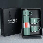 Vacuum Flask Set With 3 Cups- 500-ML Bottle Gift Pack - Hot & Cold - Idealpk.store Vacuum Flask Set With 3 Cups- 500-ML Bottle Gift Pack - Hot & Cold