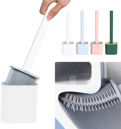 Toilet brush with quick drying holder - Idealpk.store Toilet brush with quick drying holder