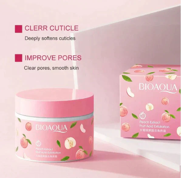 Bioaqua Peach Extract Fruit Acid Exfoliating Face Gel Cream - Idealpk.store Bioaqua Peach Extract Fruit Acid Exfoliating Face Gel Cream