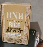 Bnb Whitening Rice Extract Bright & Glow Kit (with Box) - Idealpk.store Bnb Whitening Rice Extract Bright & Glow Kit (with Box)