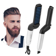 Beard Straightener Comb, Multifunctional Hair Comb Curling - Idealpk.store Beard Straightener Comb, Multifunctional Hair Comb Curling