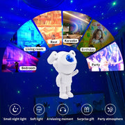 Astronaut Galaxy Projector Lamp Starry Star Bluetooth Music Night Light With Remote - Idealpk.store Astronaut Galaxy Projector Lamp Starry Star Bluetooth Music Night Light With Remote