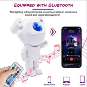 Astronaut Galaxy Projector Lamp Starry Star Bluetooth Music Night Light With Remote - Idealpk.store Astronaut Galaxy Projector Lamp Starry Star Bluetooth Music Night Light With Remote